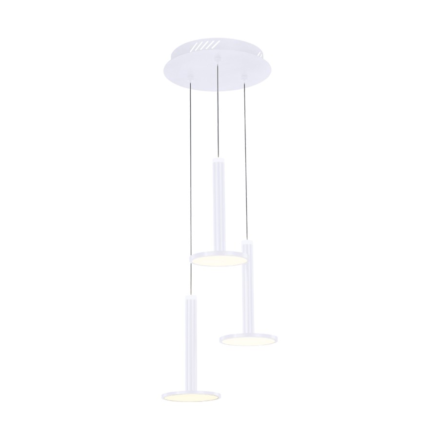 Visilica LED Talisman MSL-1713301-3A bijela okrugla