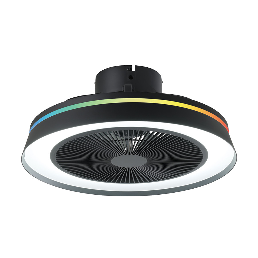 Plafonjera sa ventilatorom Houston ML-24 35W crna