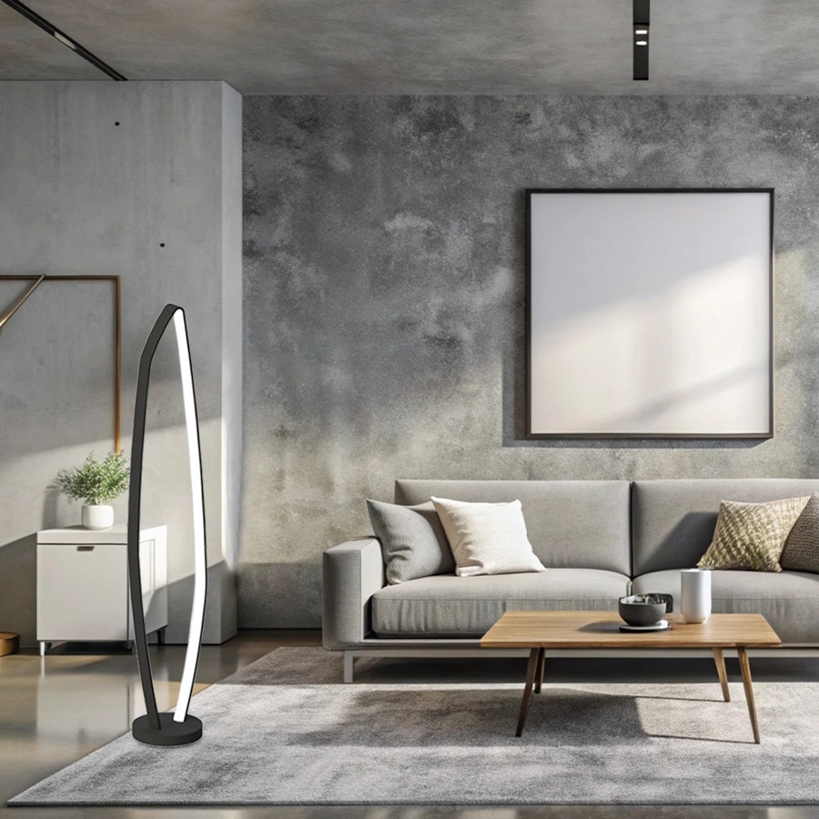 Podna svjetiljka MASS-light Butler ML-2411008-1F crna