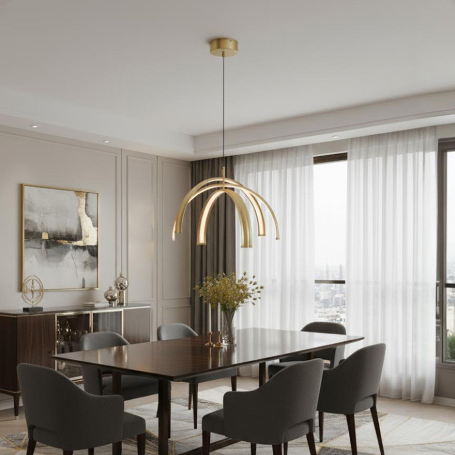 Visilica LED Donnell ML-2502018 Zlatna