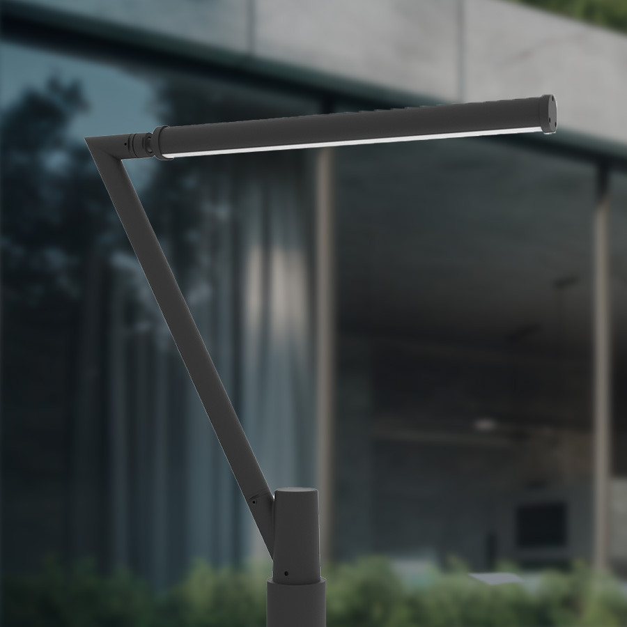 LED parkovska svjetiljka Triangle ML-1004-1B 24W