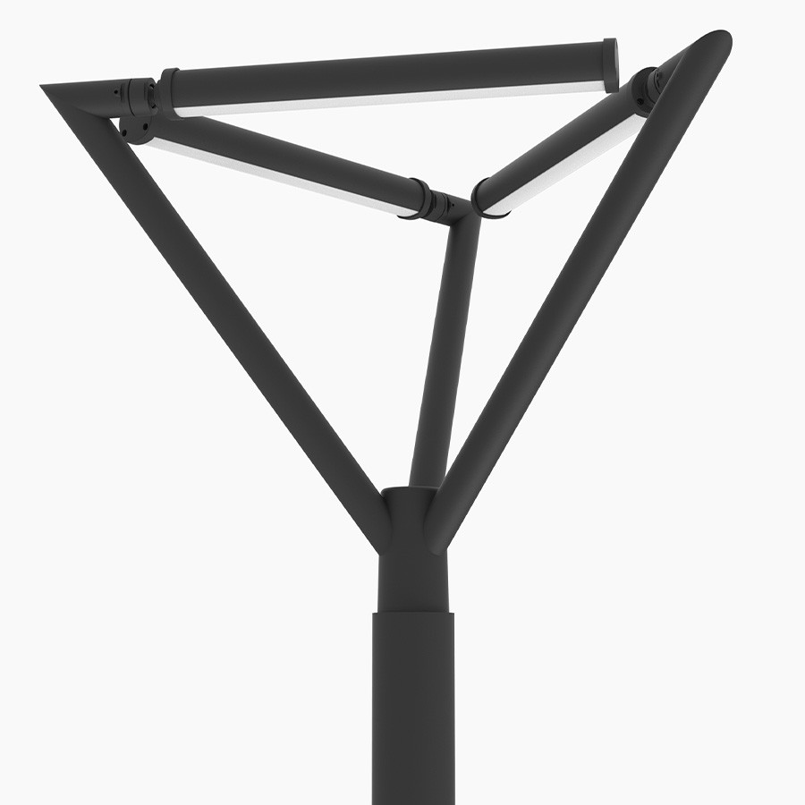 LED parkovska svjetiljka Triangle ML-1004-3A 55W