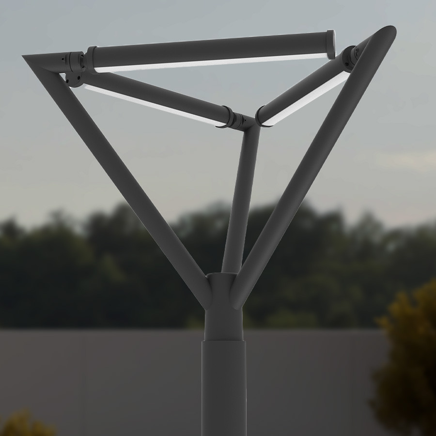 LED parkovska svjetiljka Triangle ML-1004-3A 55W