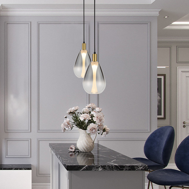 Visilica LED Donovan ML-PB134-180 6W Siva