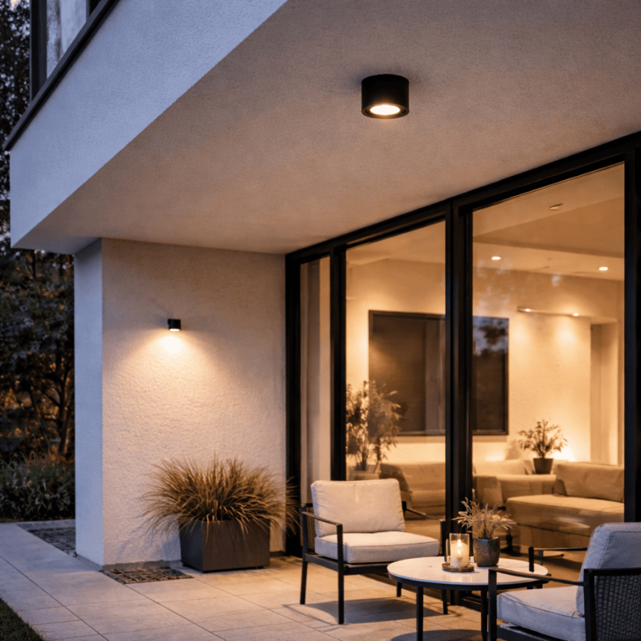 Vrtna svjetiljka LED nadgradna Tobey ML-3801 LED 7W okrugla antracit