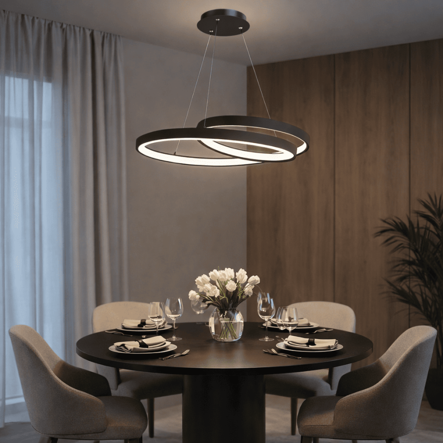 Visilica LED Winslet ML-3892-1 Crna CCT