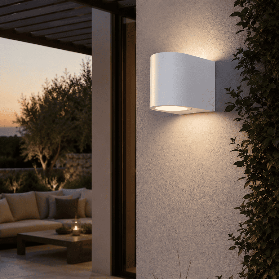 Zidna svjetiljka E-light Glover EL-0980-1W Bijeli