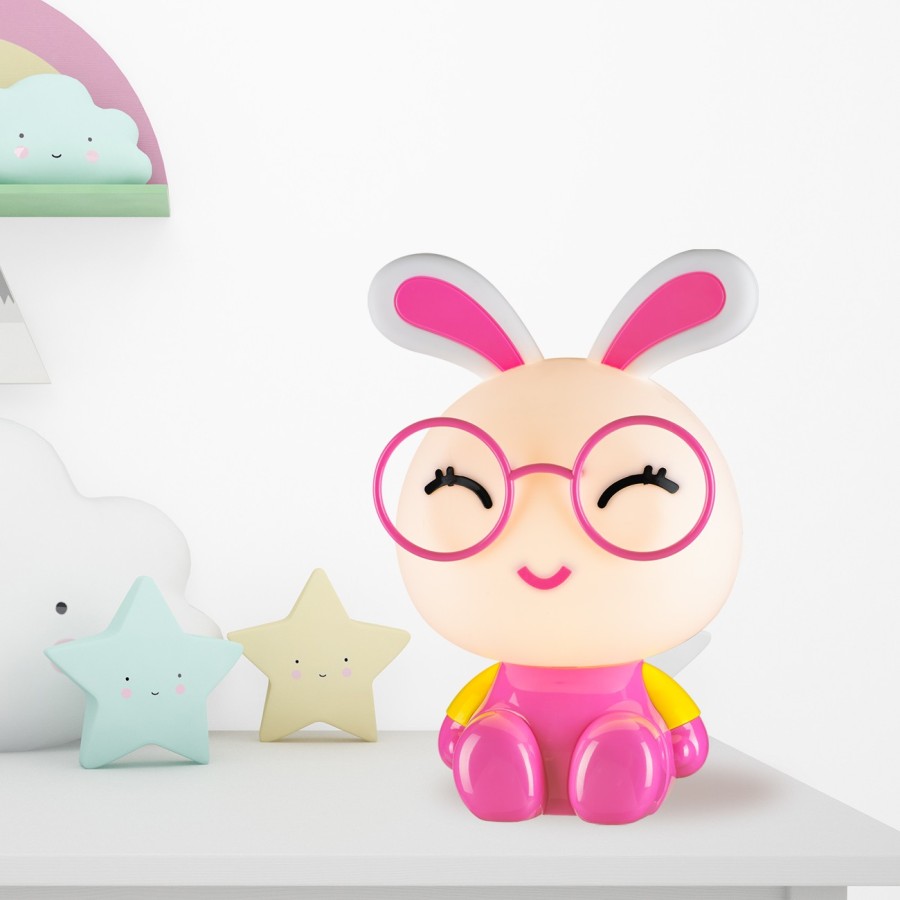 Stolna lampa djecija Bunny pink