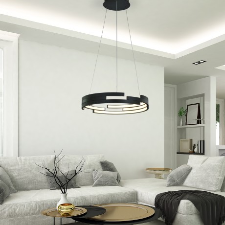 Visilica LED Esme MSL-160002-3P crna