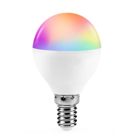 LED žarulja E-light RGB G45 5W E14