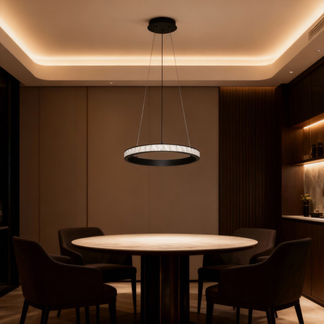 Luster LED Richardson ML-P01A1-01 Crni