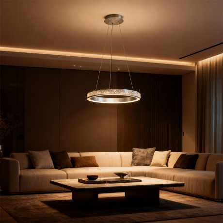 Luster LED Richardson ML-P01A1-01 Srebrni