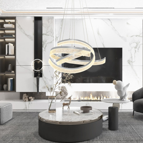 Luster LED Harvard ML-P03B3-03 Srebrni