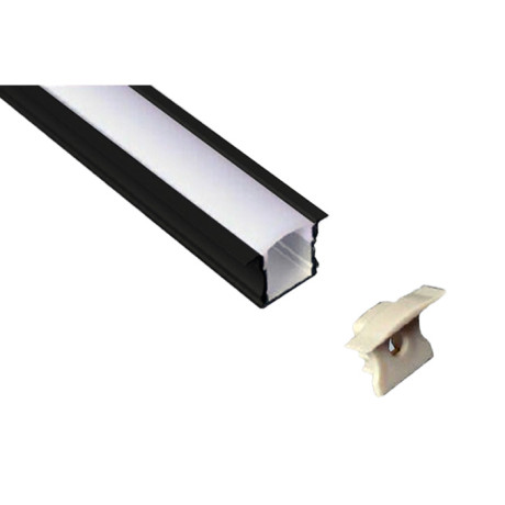 Alu profil ML-1425 2m crni