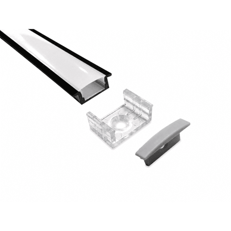Alu profil ML-1023 1m crni