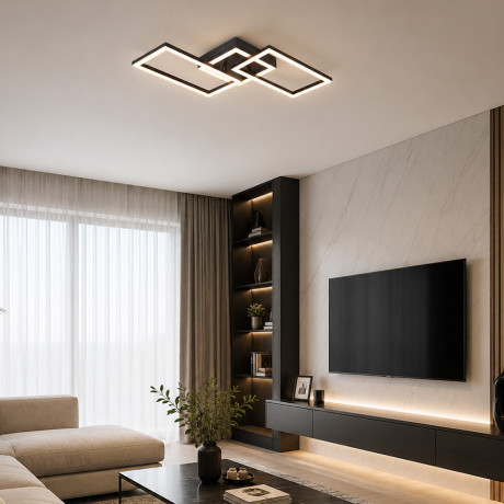 Luster LED E-light Merida EL-5938-02 24W Crni
